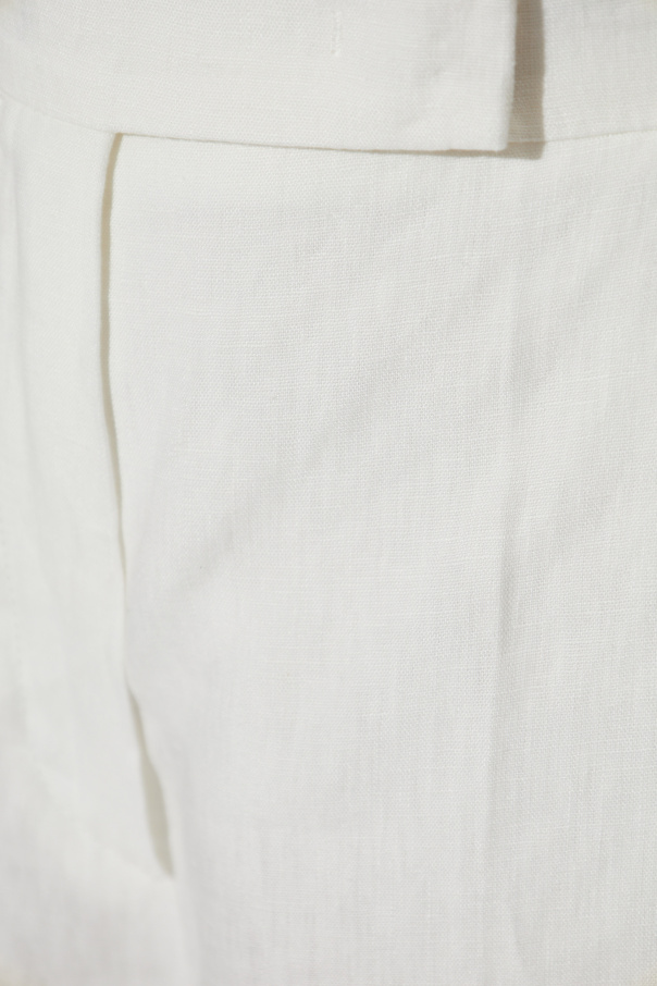White Linen trousers 'Sequoia' Max Mara - Vitkac AS